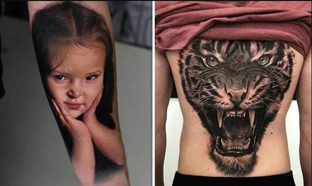 Every one of these classic realistic tattoos is as lifelike as an image